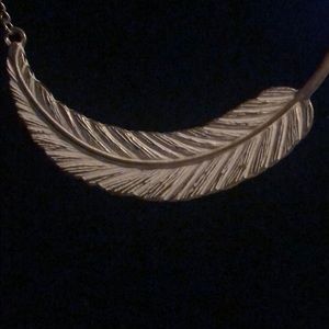 Feather necklace